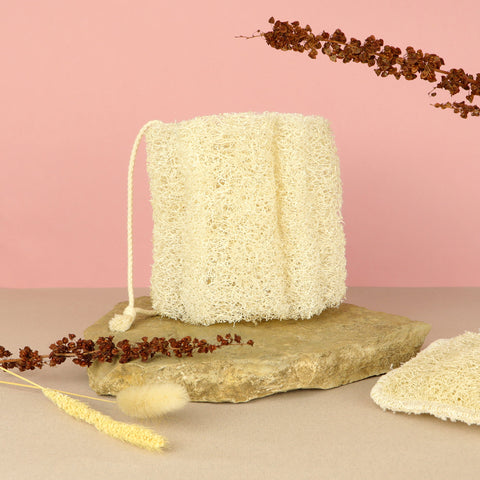 Fleur de douche en loofah : comment l'utiliser, l'entretenir et éviter les bactéries