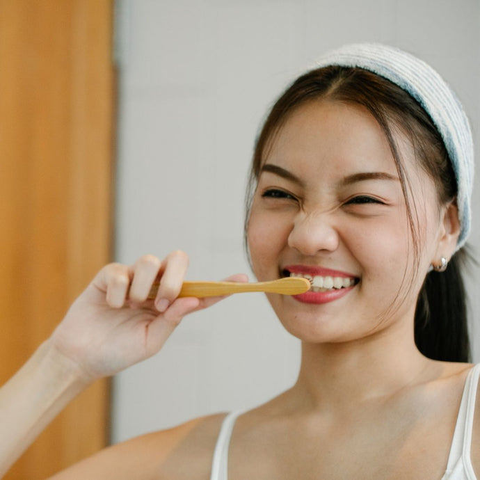 dentifrice en pâte naturel  comme avant