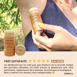 avis déodorant naturel comme avant