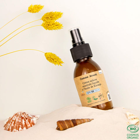 Crème solaire liquide naturelle : que signifie vraiment la mention [nano] ?