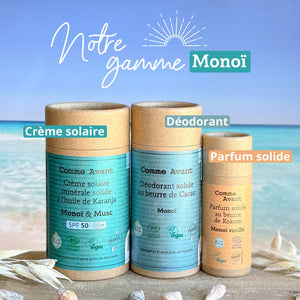 Gamme monoï de chez Comme Avant