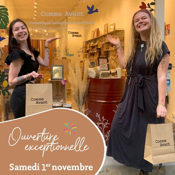 Boutique comme avant
