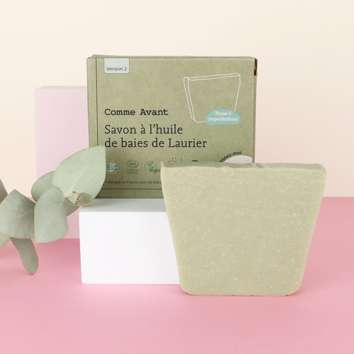 Les bienfaits de l'argile verte dans un savon pour la peau du visage