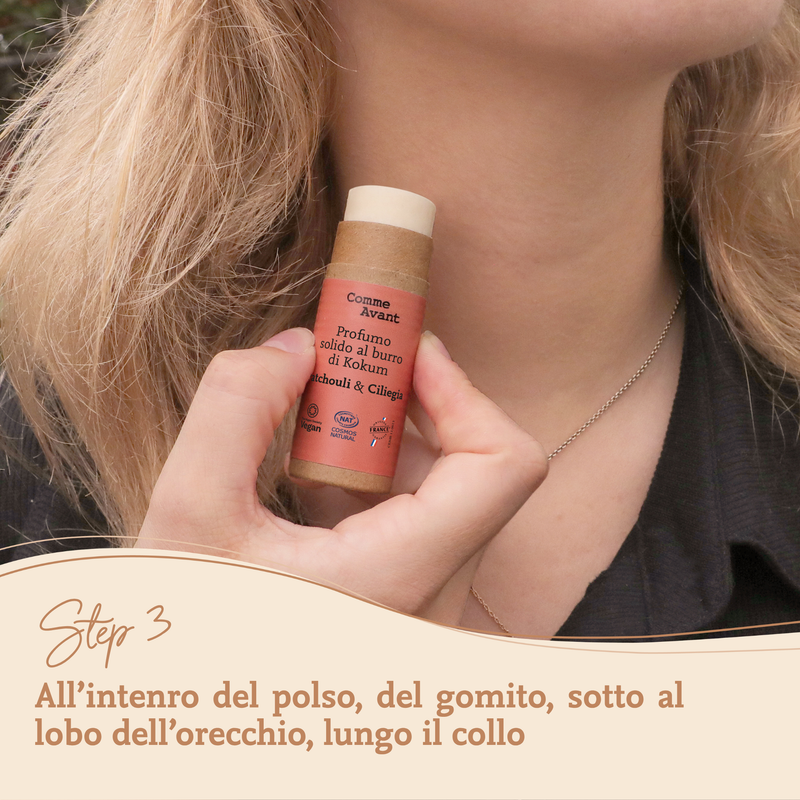 Profumo solido biologico Comme Avant