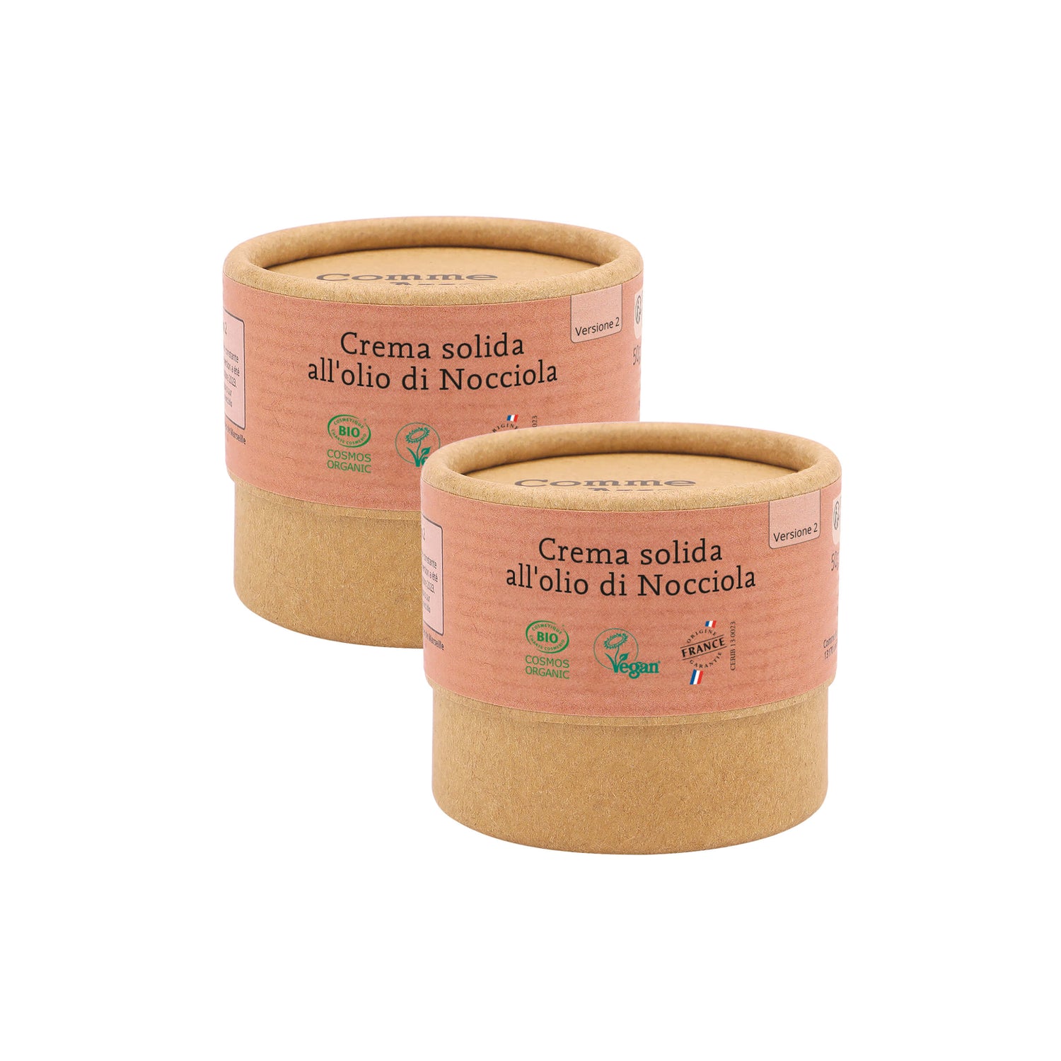 Crema solida Comme Avant con olio di nocciola