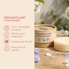 Démaquillant solide à l'huile de jojoba - Version 3