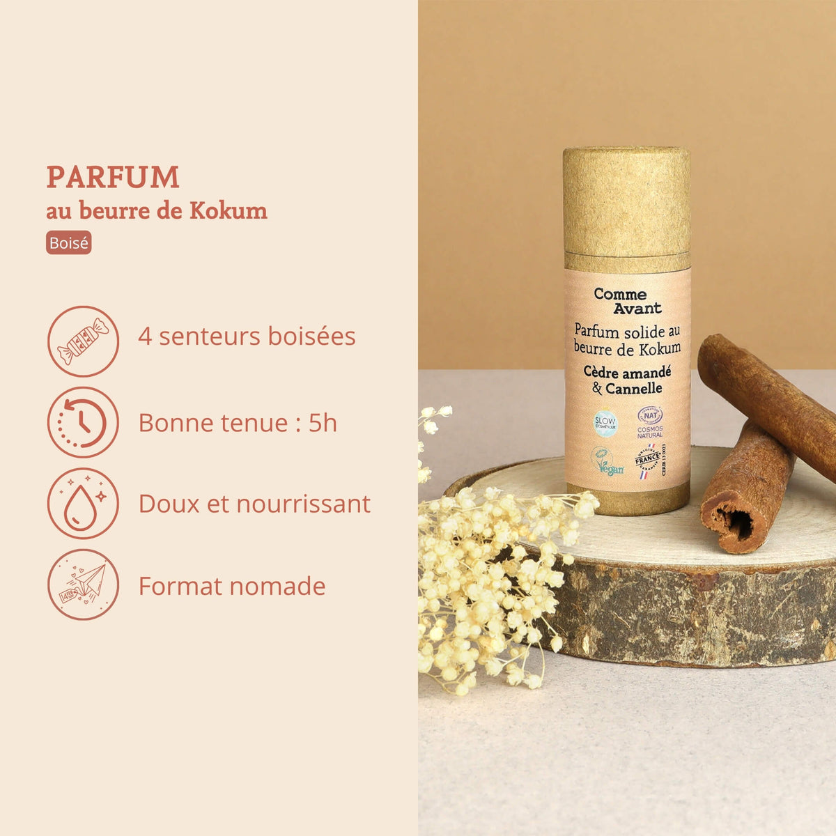 Argument parfum boise comme avant