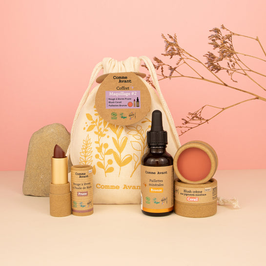 coffret maquillage bronze comme avant