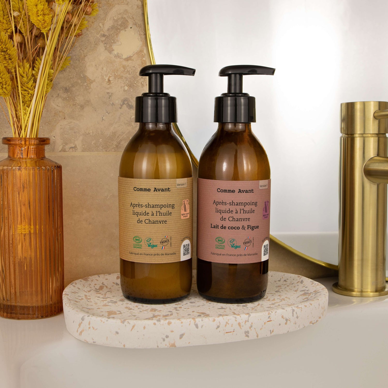 Après-shampoing liquide à l'huile de chanvre - Version 1