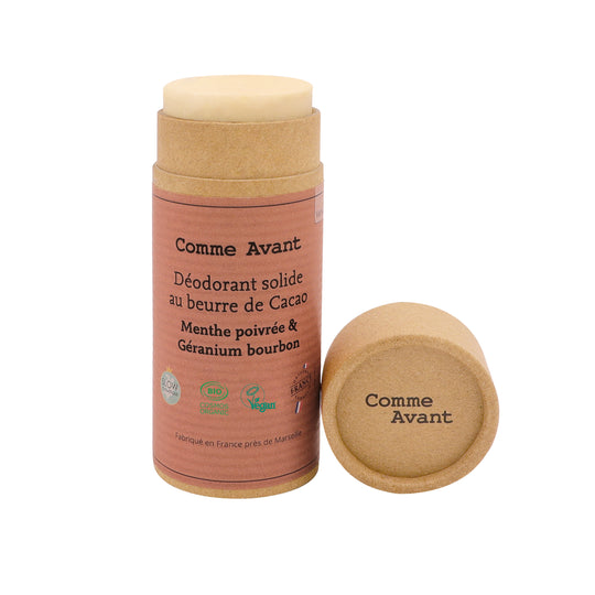 Déodorant géranium et menthe poivrée comme avant