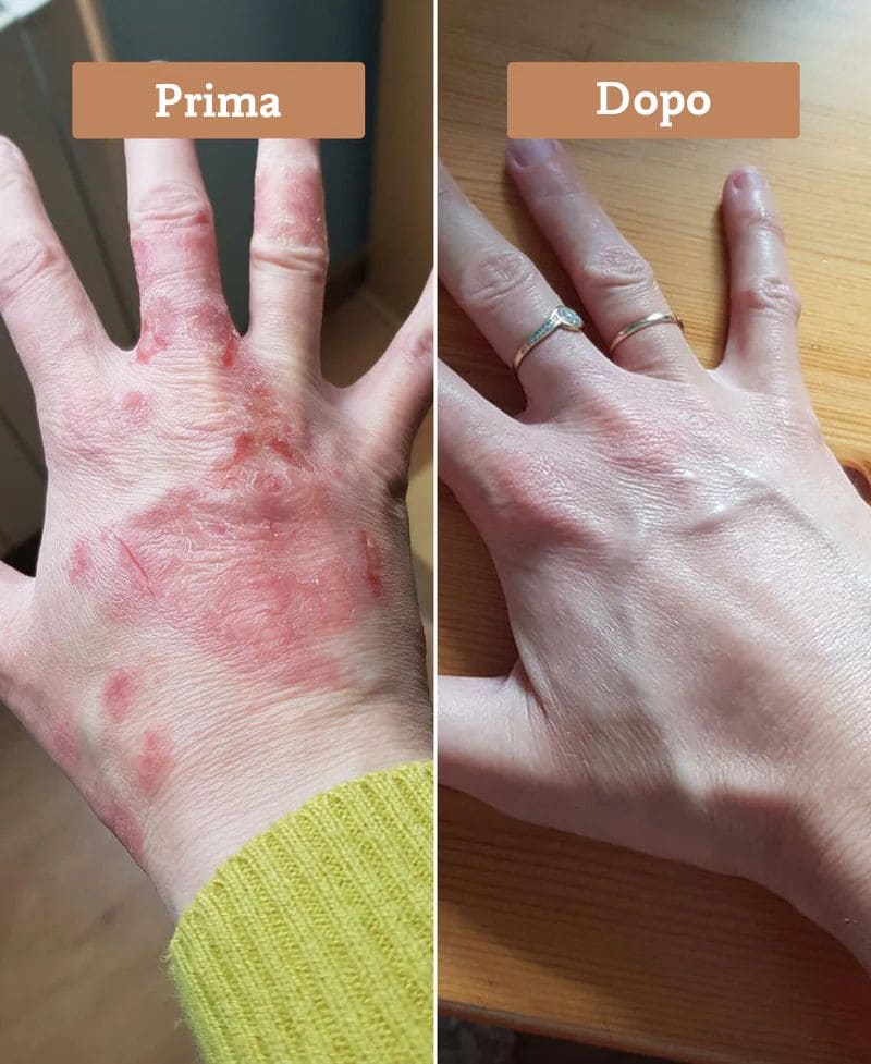 I risultati del sapone biologico all'olio d'oliva di Comme Avant sulla pelle