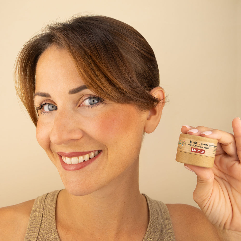 Blush in crema mattone