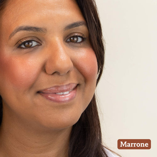 Blush in crema marrone