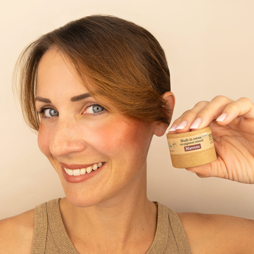Blush in crema marrone