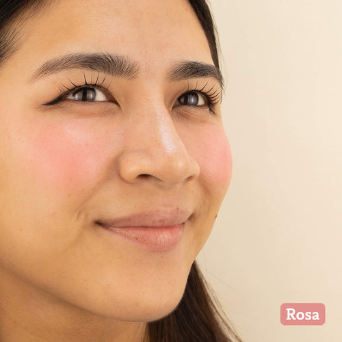 Blush con pigmenti minerali rosa