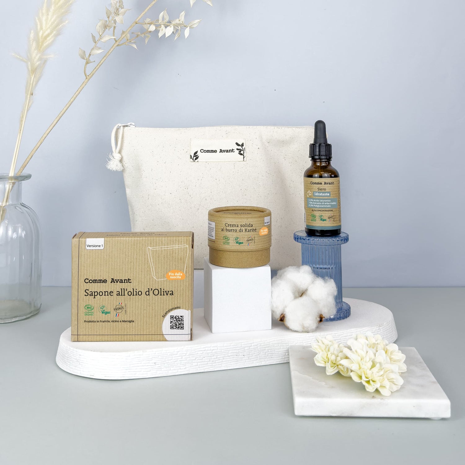 Skincare biologica per pelli secche