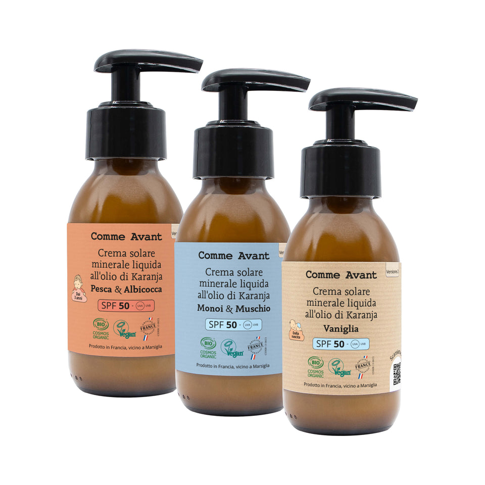 Crema solare liquida SPF50