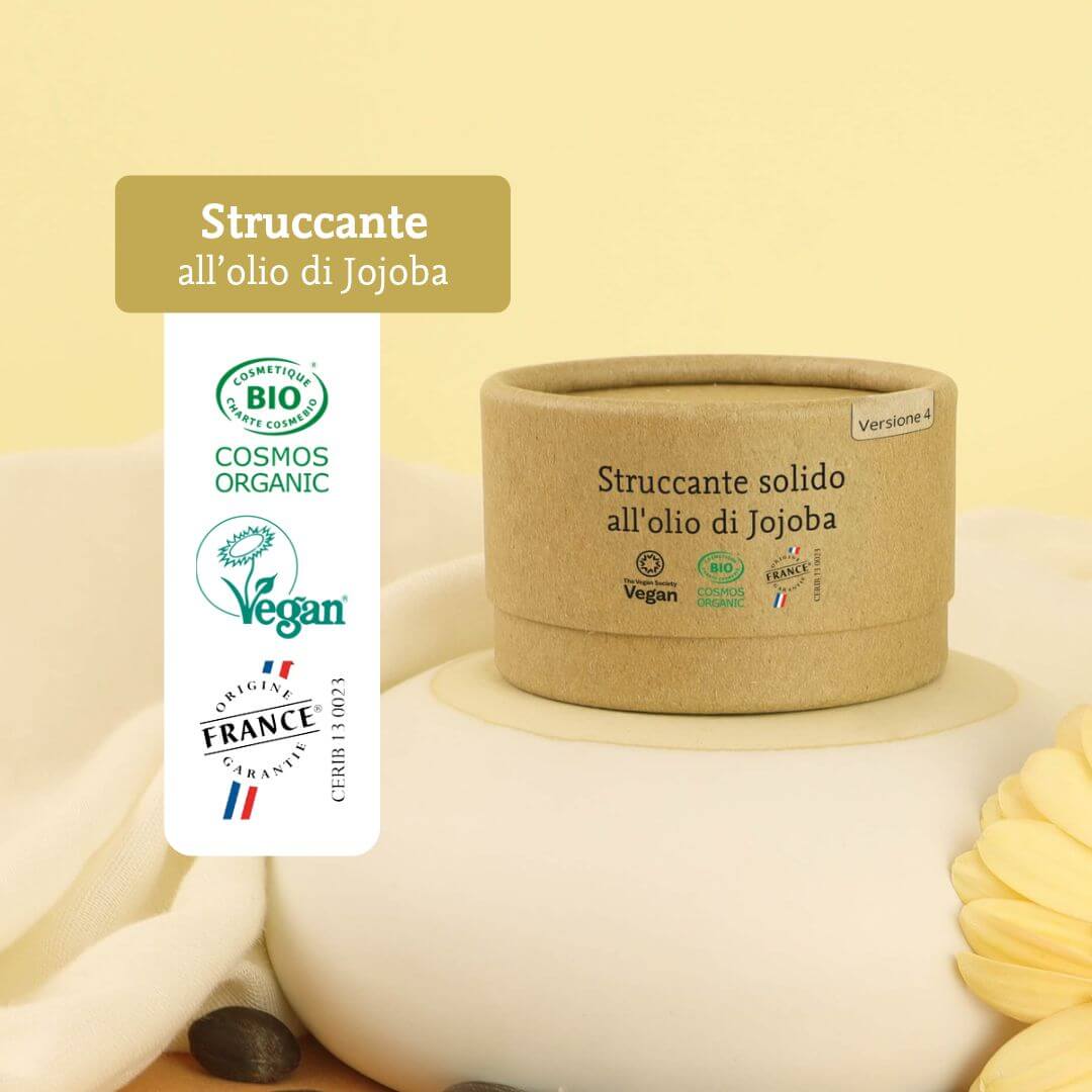 Struccante solido all'olio di jojoba