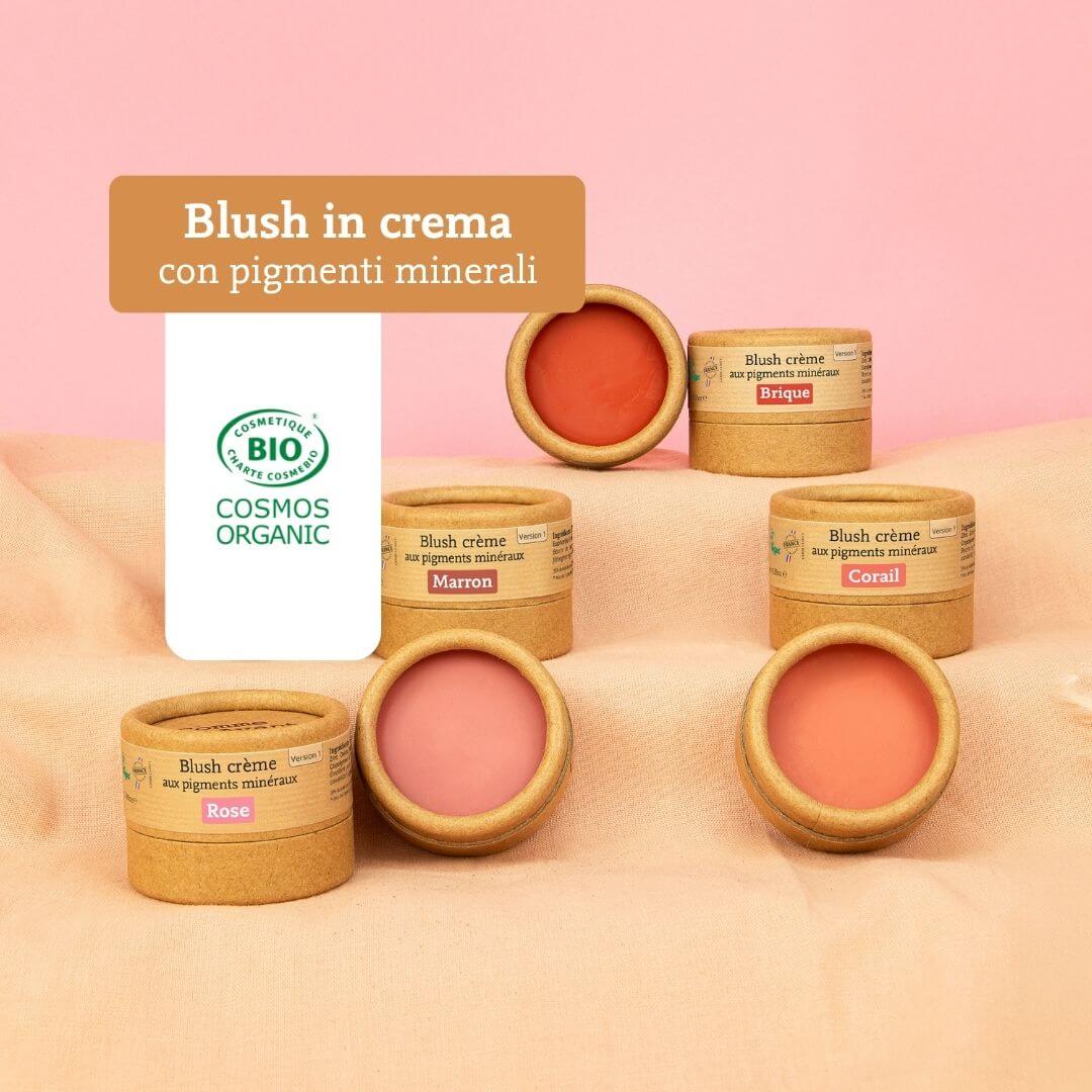 Blush in crema biologico