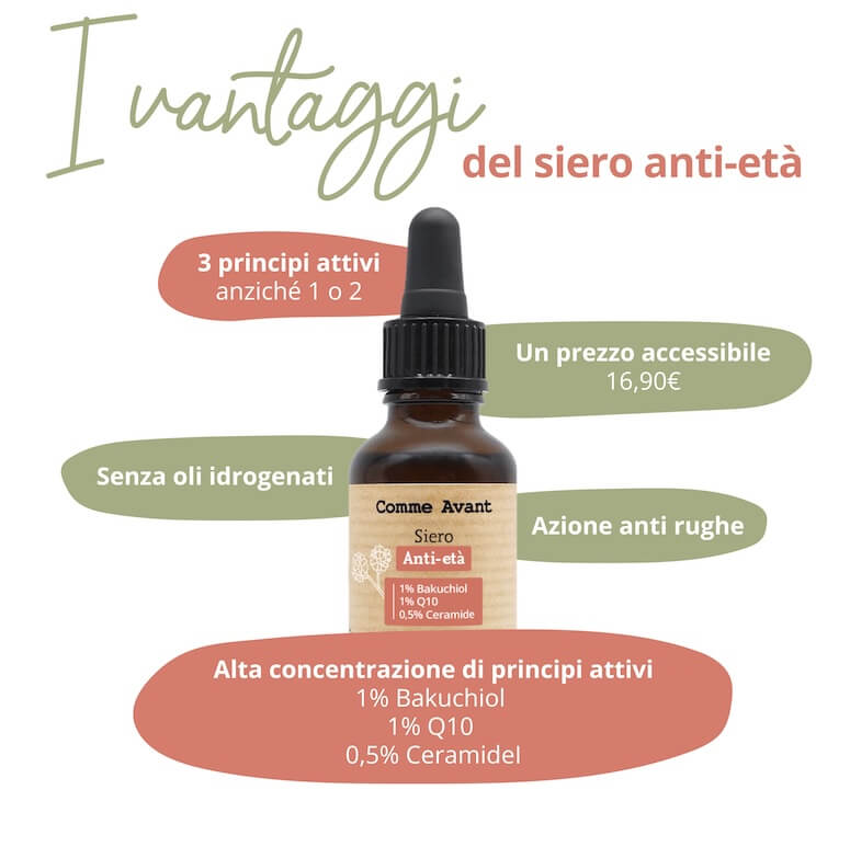 I vantaggi del siero anti-età