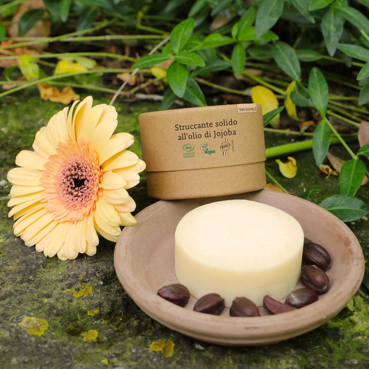 Struccante solido all'olio di jojoba