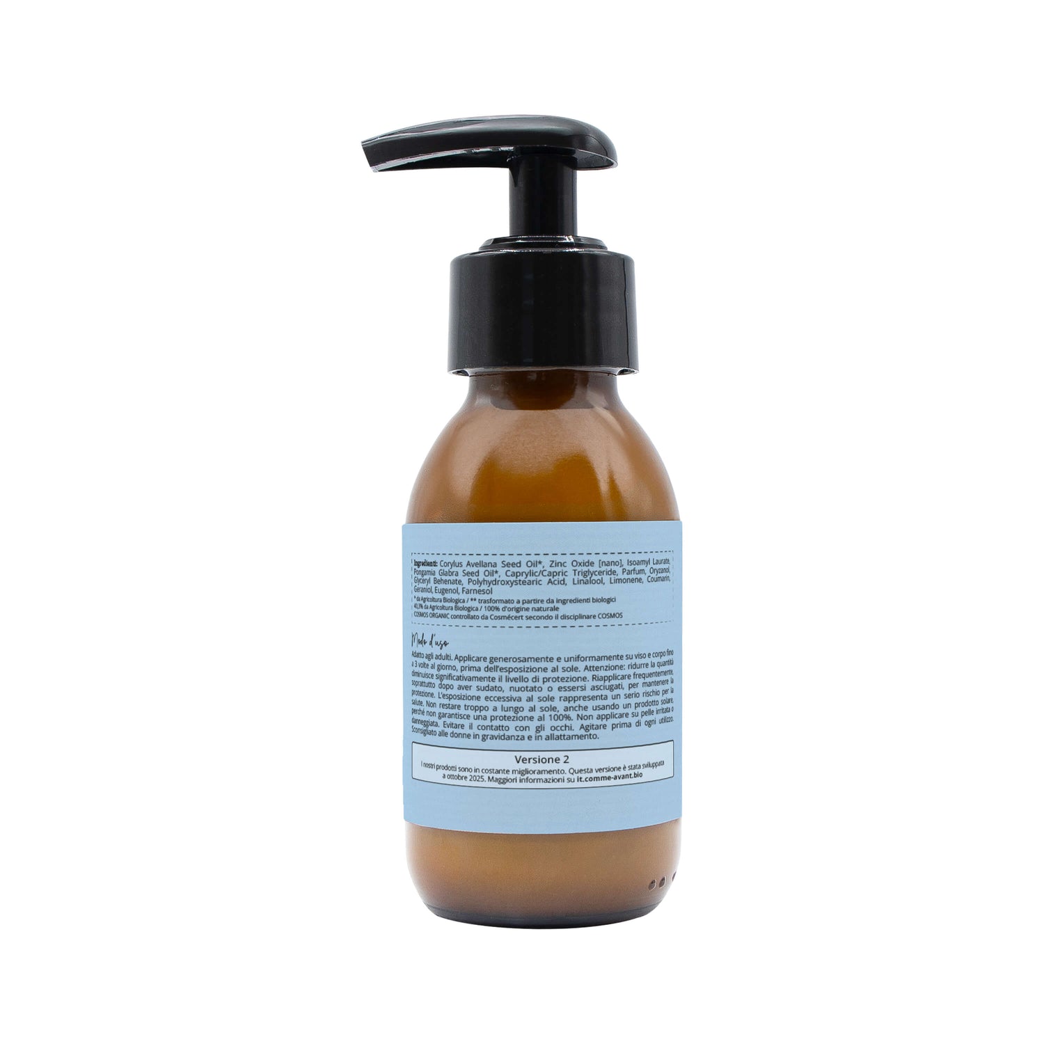 Crema solare minerale liquida SPF50