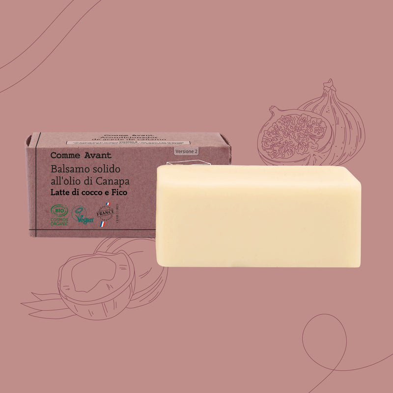 Balsamo solido con latte di cocco e fico Comme Avant