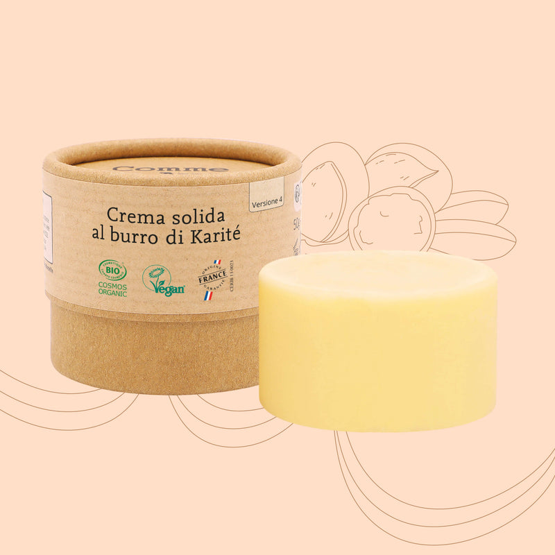 Crema solida e biologica al burro di karité Comme Avant
