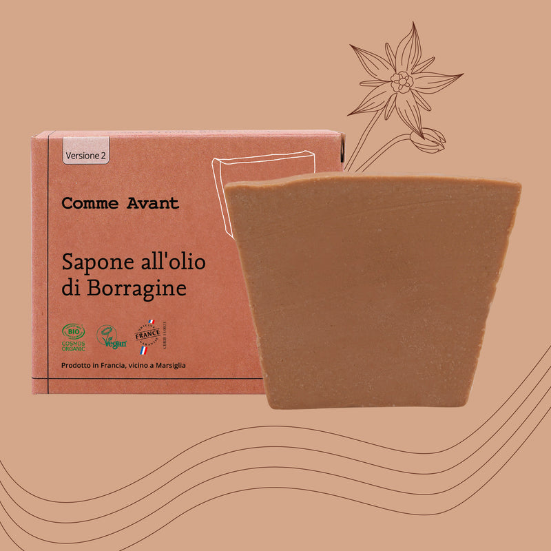 Sapone all'olio di borragine Comme Avant
