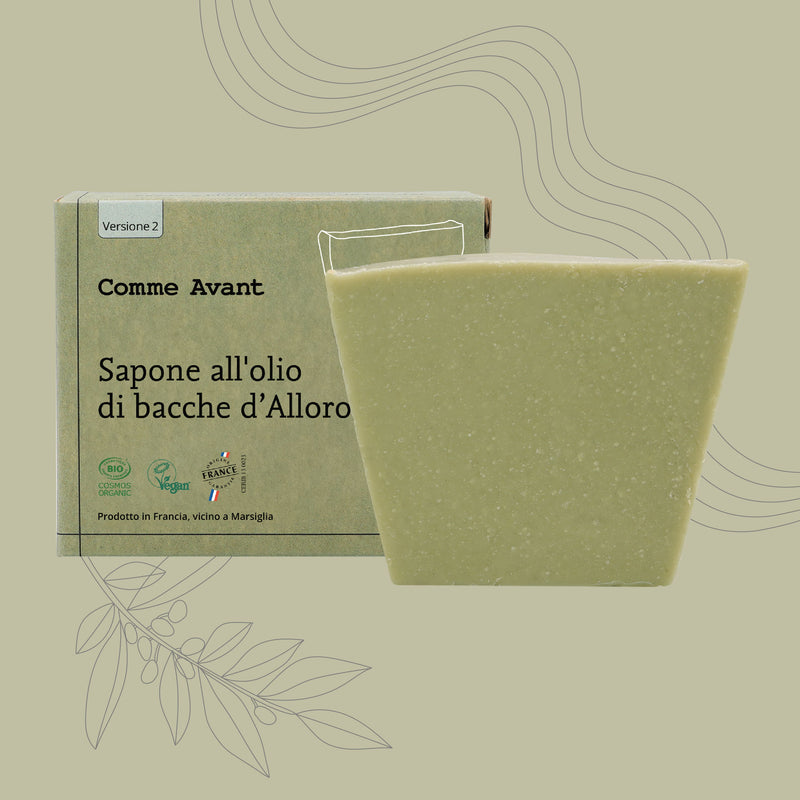 Sapone all'olio di bacche d'alloro Comme Avant