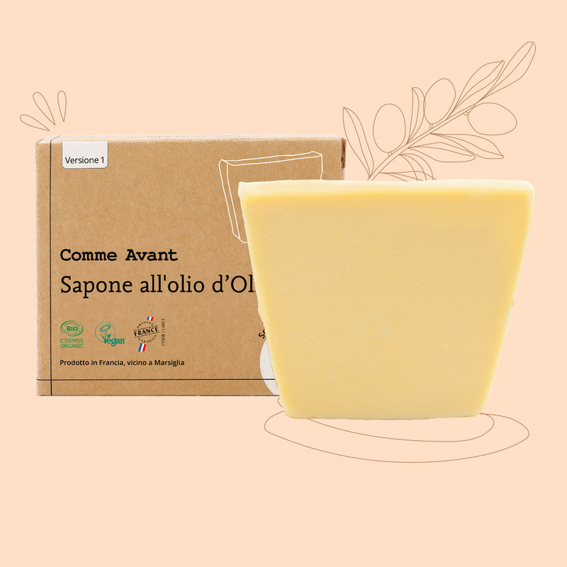 Sapone all'olio d'oliva Comme Avant