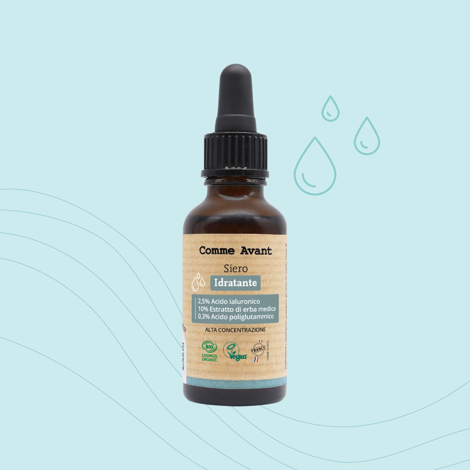 Siero idratante ad alta concentrazione Comme Avant