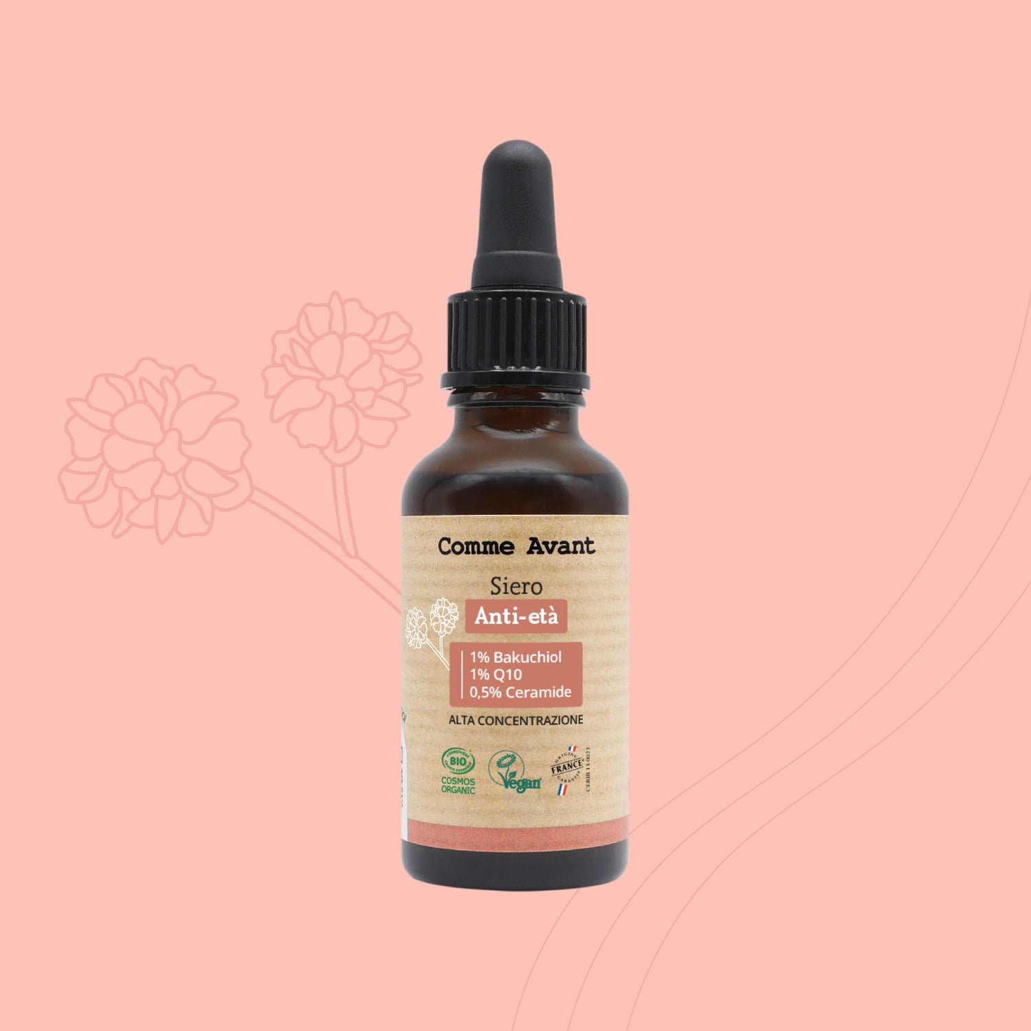 Siero viso concentrato anti-età