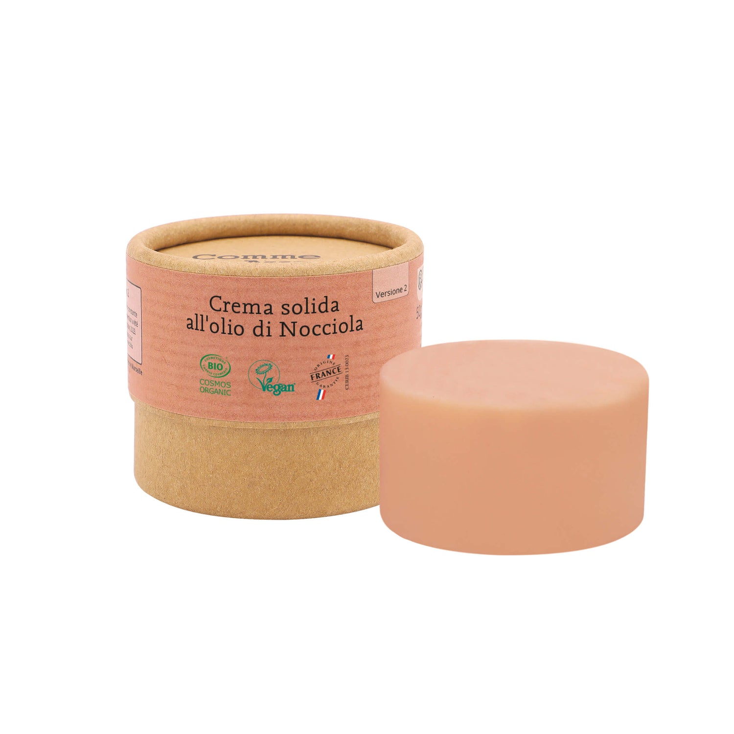 Crema biologica con olio di nocciola adatta a pelli con imperfezioni