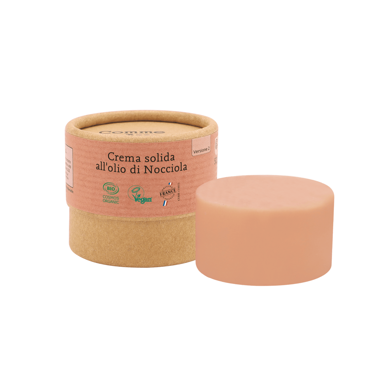 Crema solida all'olio di nocciola