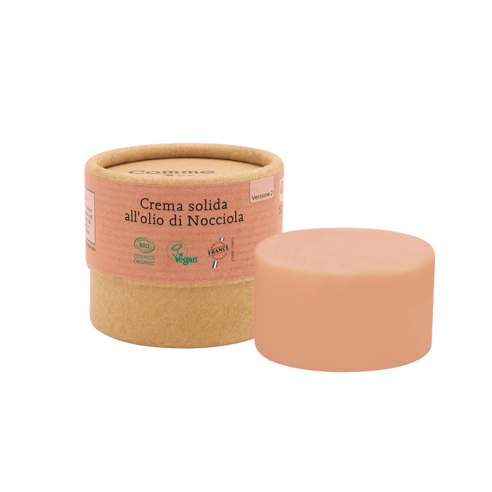 Crema solida all'olio di nocciola