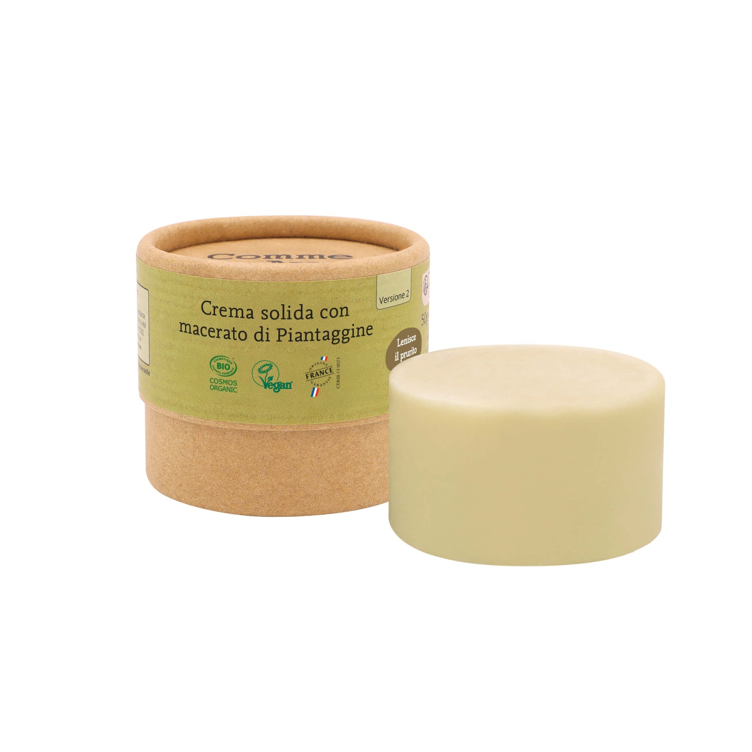 Crema solida al macerato di piantaggine Comme Avant