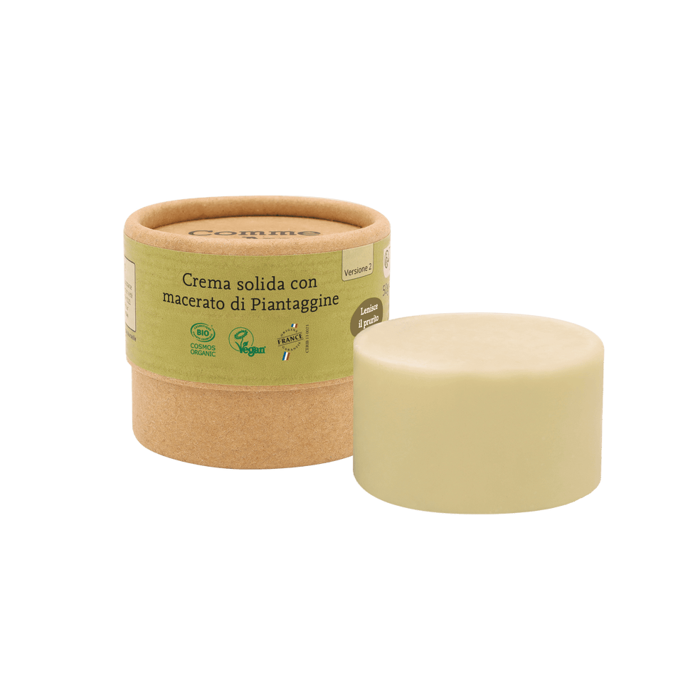 Crema solida con macerato di piantaggine Comme Avant