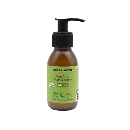 Dentifricio all'argilla bianca gusto menta