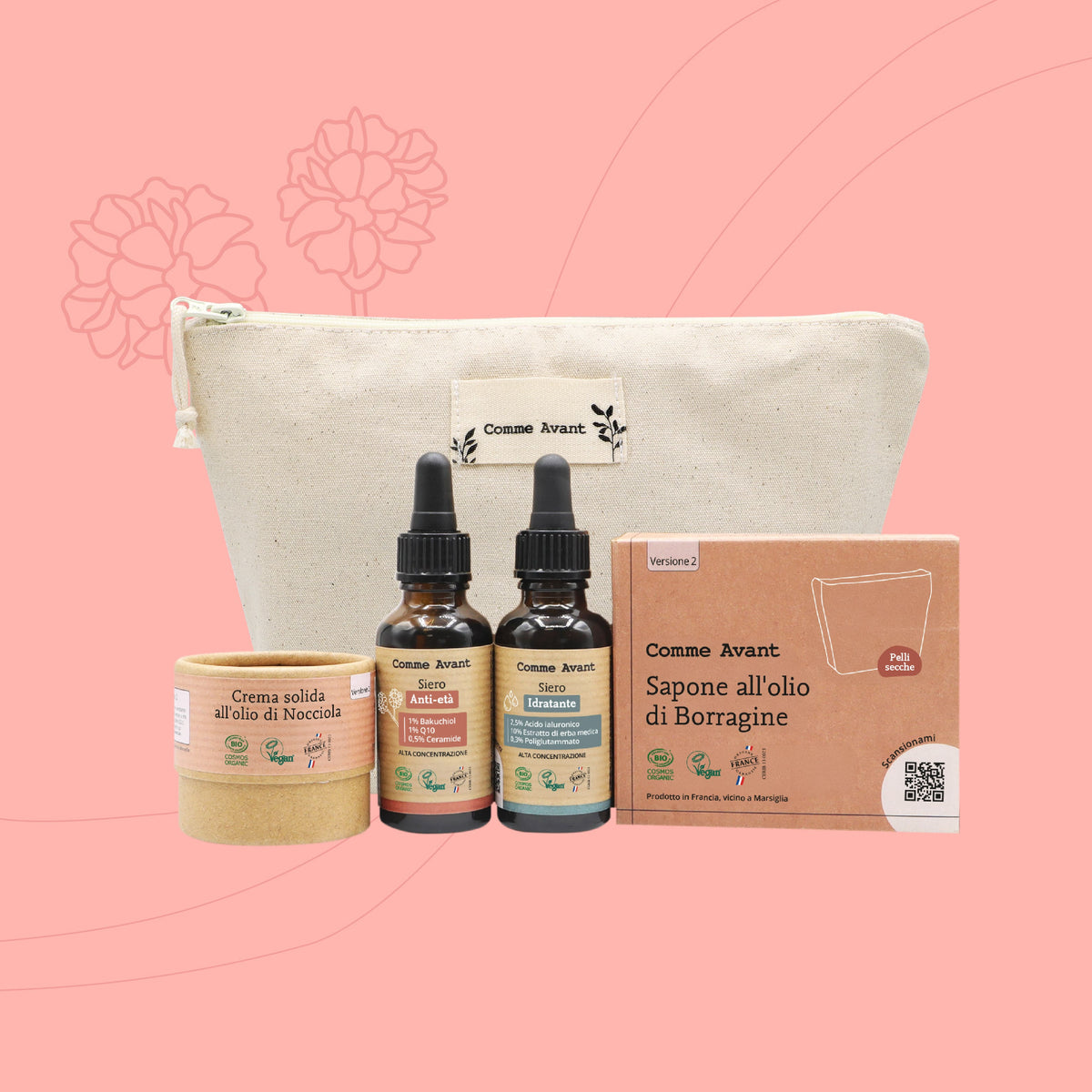 Skincare routine per pelli mature di Comme Avant