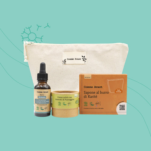 Skincare routine per pelli sensibili di Comme Avant