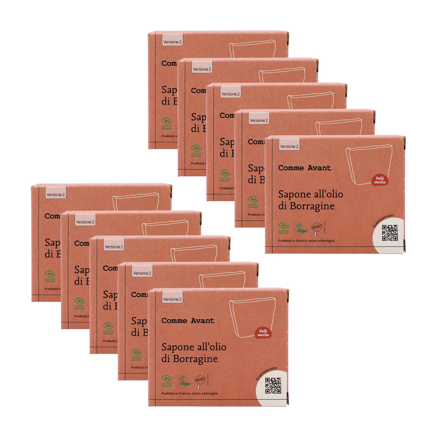 Sapone all'olio di Borragine Comme Avant