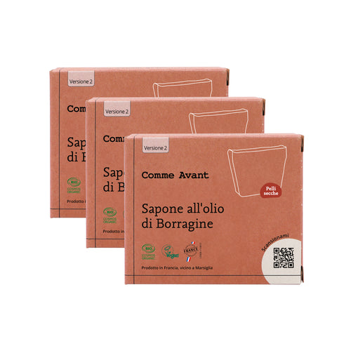 Sapone all'olio di Borragine Comme Avant