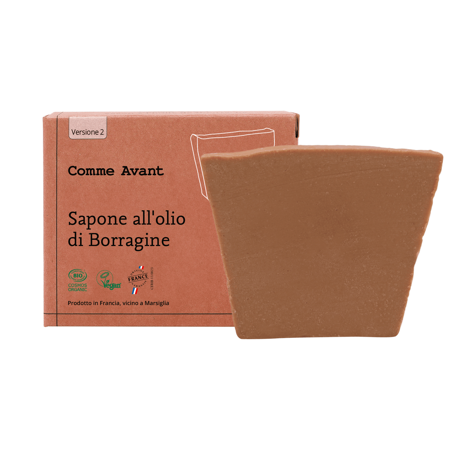 Sapone all'olio di borragine Comme Avant