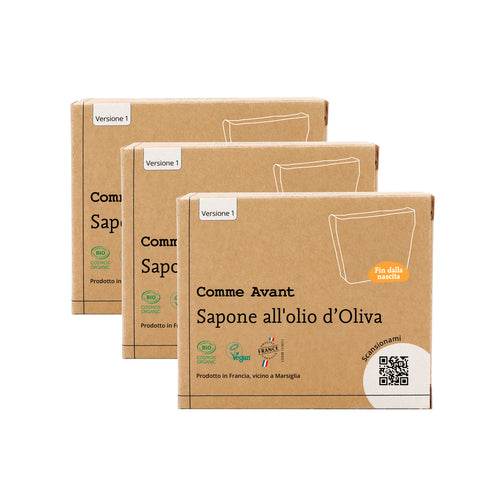 Sapone biologico per pelli sensibili