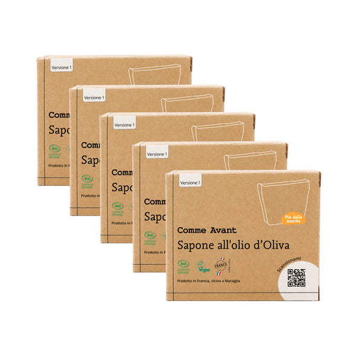 Sapone biologico all'olio d'oliva Comme Avant