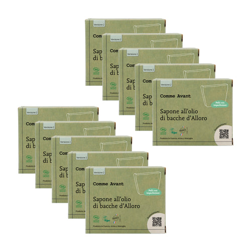 Sapone biologico all'olio di bacche d'alloro