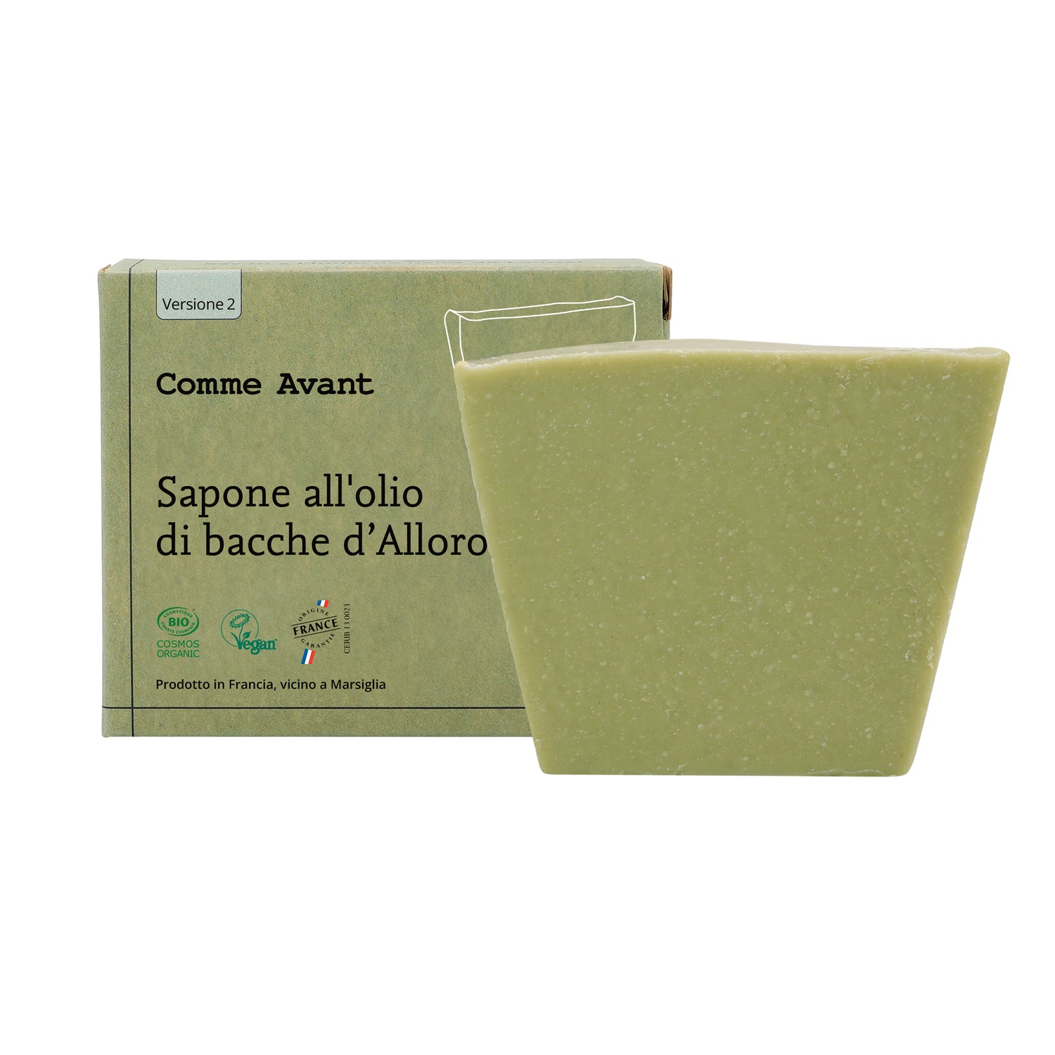 Sapone all'olio di bacche d'alloro Comme Avant