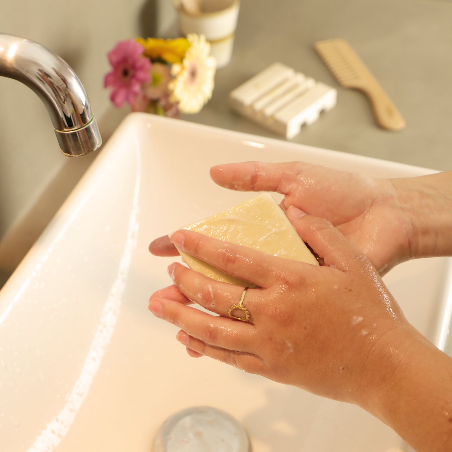 Sapone biologico all'olio d'oliva Comme Avant