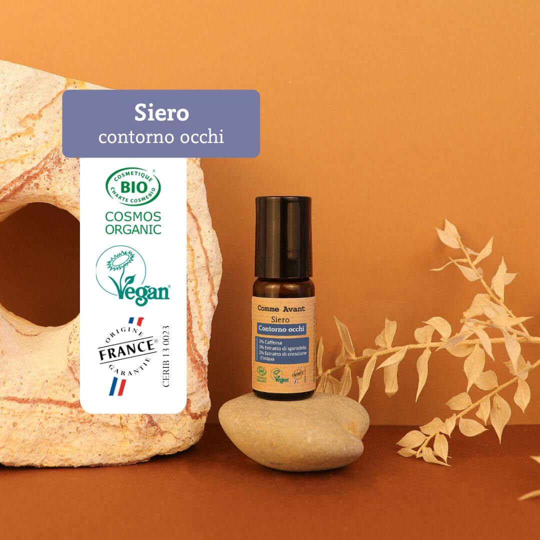 Siero contorno occhi biologico
